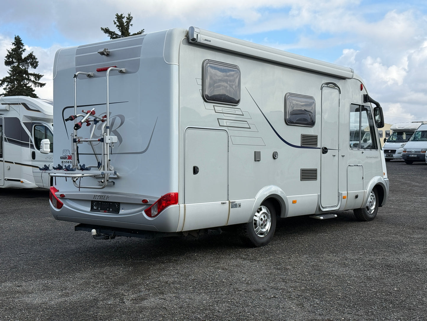 Hymer B 514 CL, 3.0 jtd, Truma, držák kol, markýza