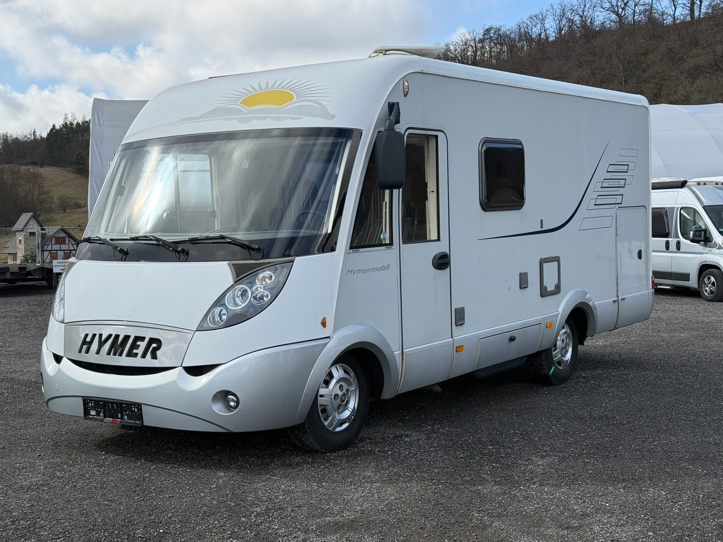 Hymer B 514 CL, 3.0 jtd, Truma, držák kol, markýza