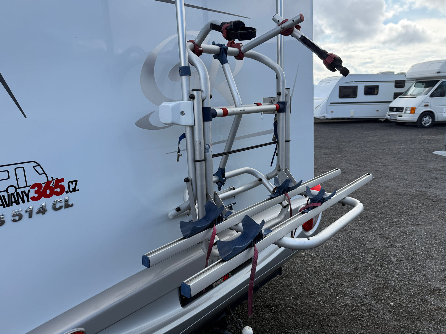 Hymer B 514 CL, 3.0 jtd, Truma, držák kol, markýza