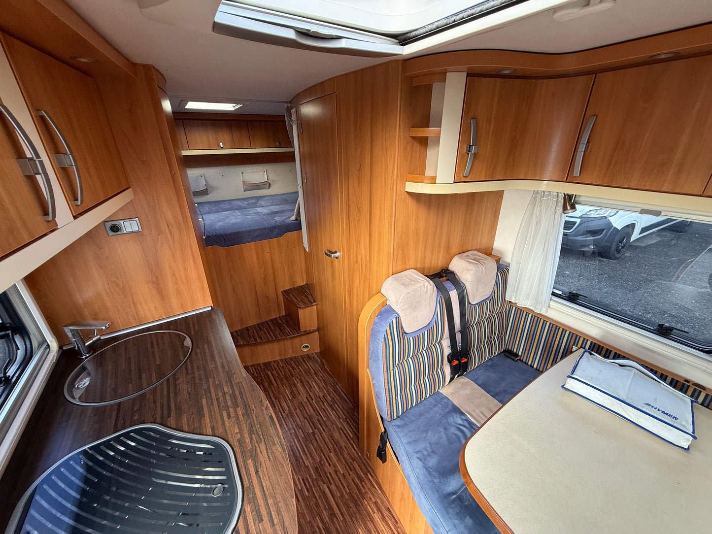 Hymer B 514 CL, 3.0 jtd, Truma, držák kol, markýza