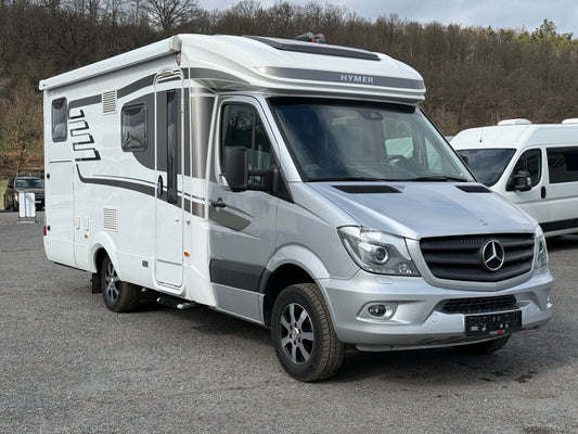 Hymer 580 MLT, automat, vyhřívané sedadla, markýza, satelit, solár
