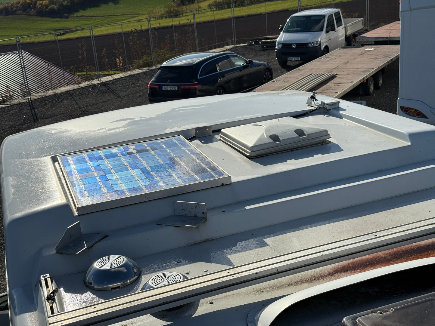 VW LT Karman, solár, markýza, Webasto