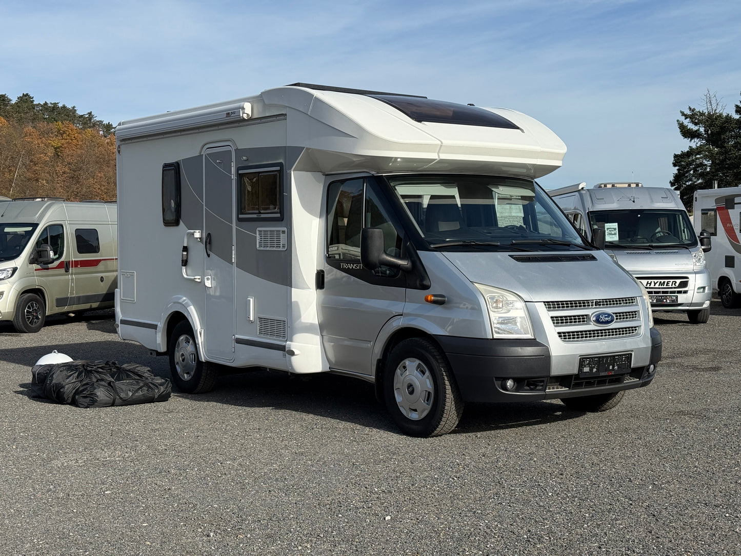 Ford Transit Chalusson Flash, markýza, předstan, Webasto, Truma