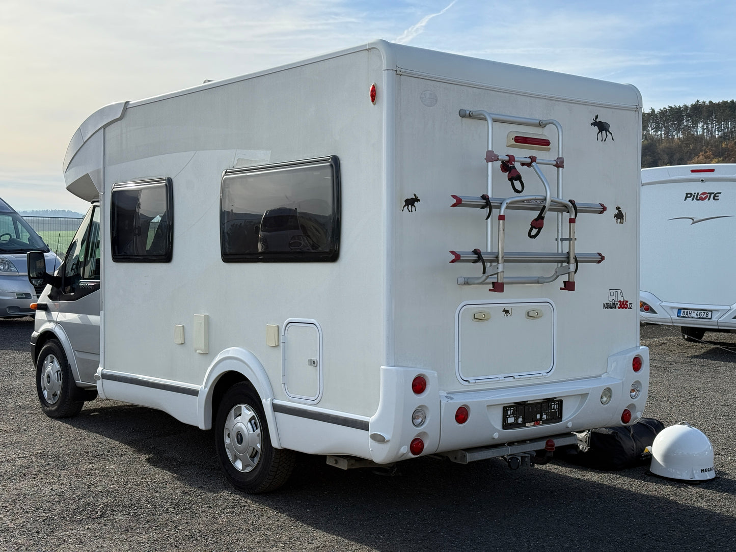 Ford Transit Chalusson Flash, markýza, předstan, Webasto, Truma