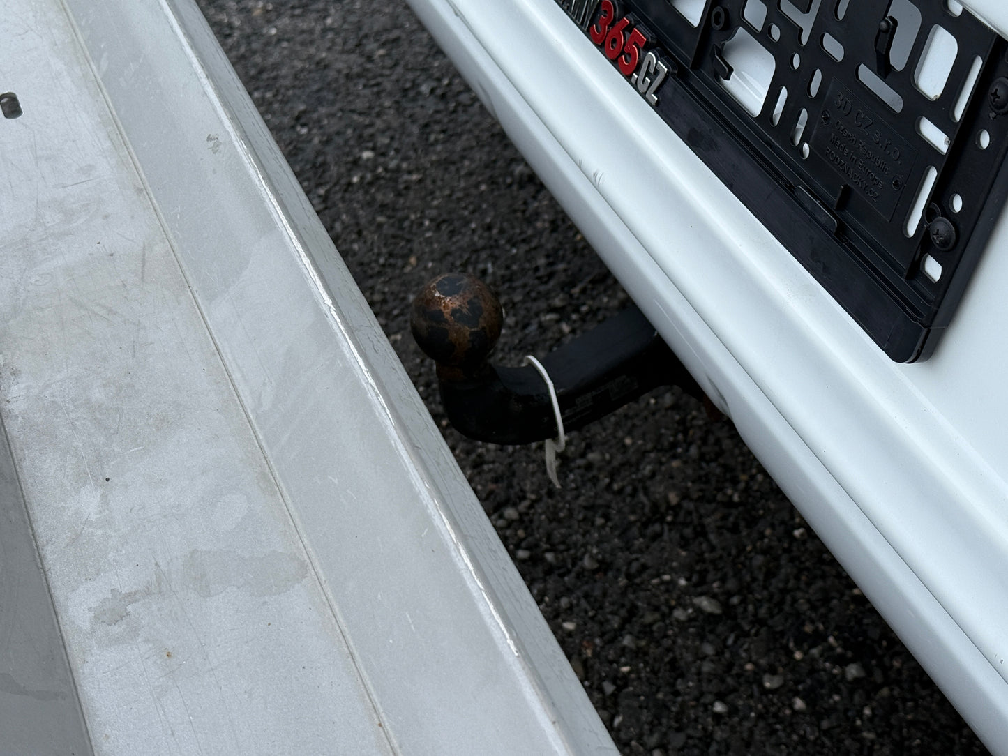 Carado T348, sjížděcí postel, 2012, držák na motorku, Truma