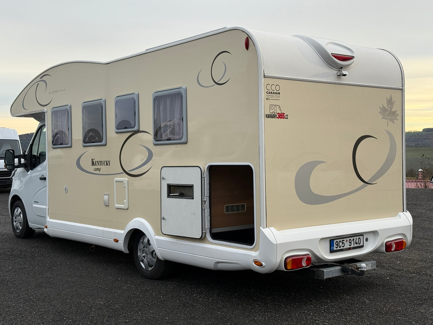 Ahorn K - LINE 95 plus, 2014, solár, sjížděcí postel, měchy