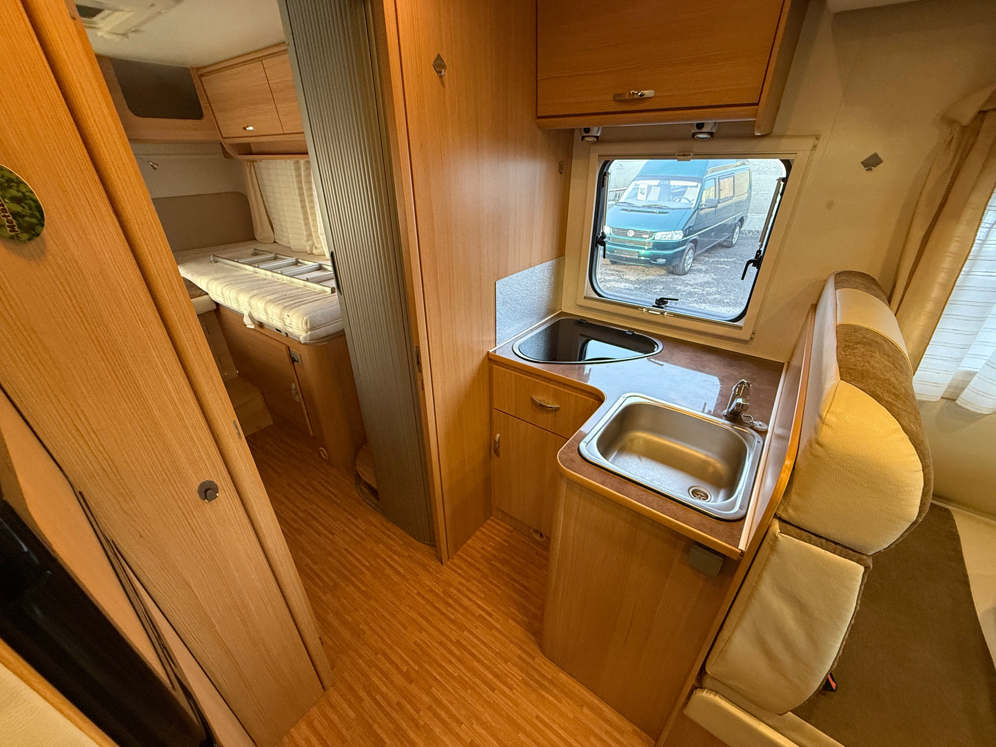 Ahorn K - LINE 95 plus, 2014, solár, sjížděcí postel, měchy