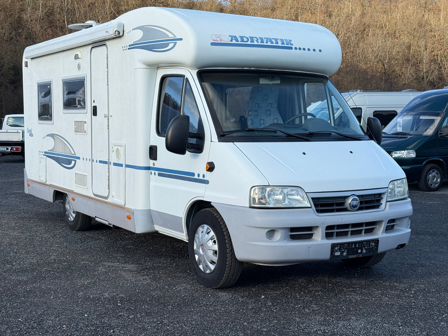 Adria, 2004, 2.8 jtd, 6 osob na jízdu, solárná panely