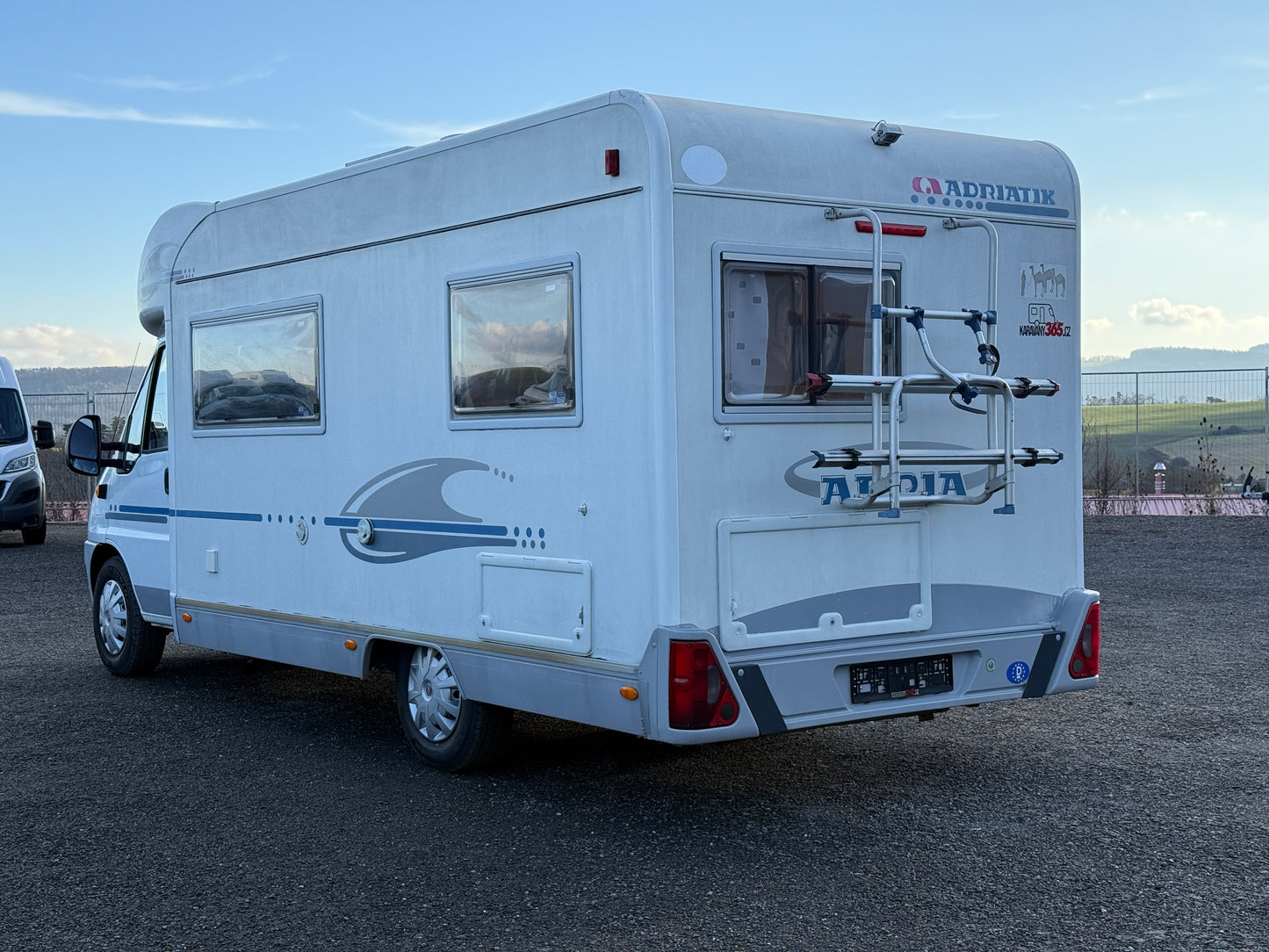 Adria, 2004, 2.8 jtd, 6 osob na jízdu, solárná panely