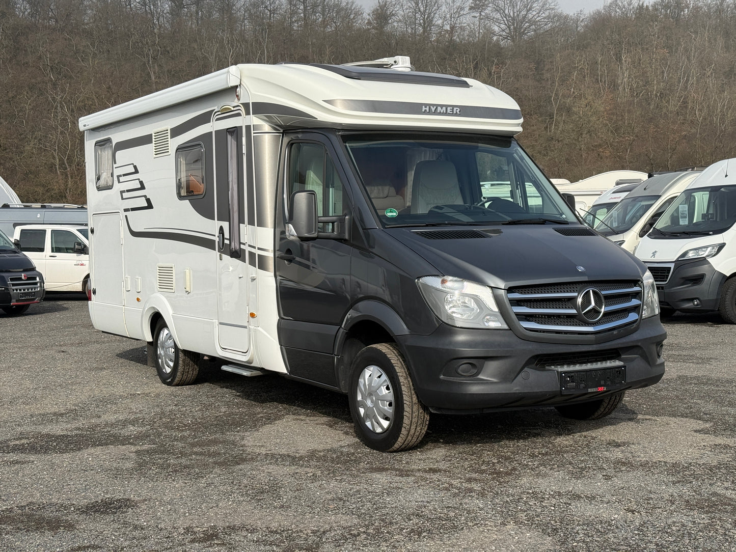 Hymer 580 ML, automat, 2x klimatizace, markýza, satelit