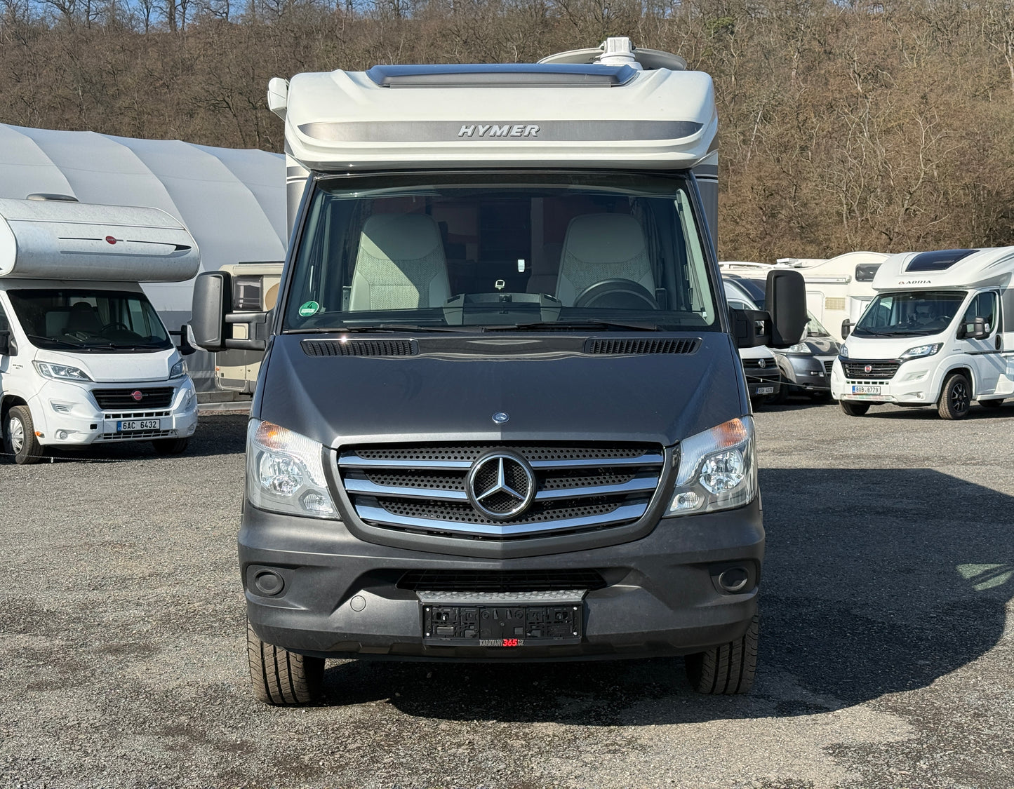 Hymer 580 ML, automat, 2x klimatizace, markýza, satelit