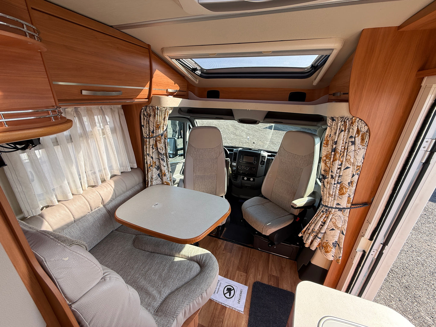 Hymer 580 ML, automat, 2x klimatizace, markýza, satelit