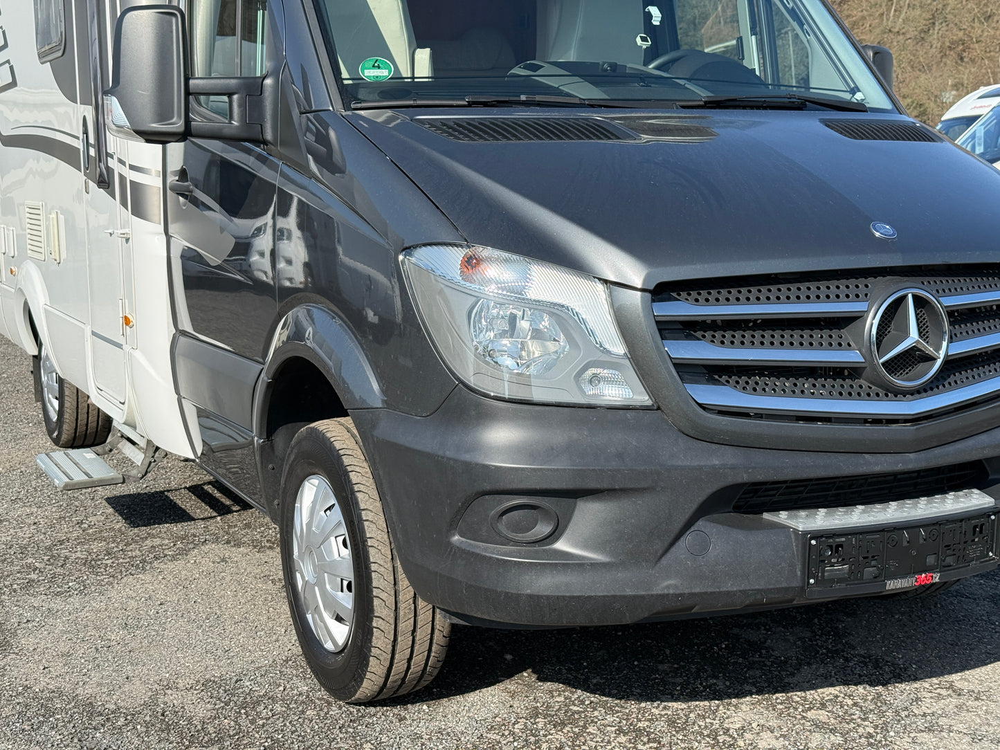 Hymer 580 ML, automat, 2x klimatizace, markýza, satelit