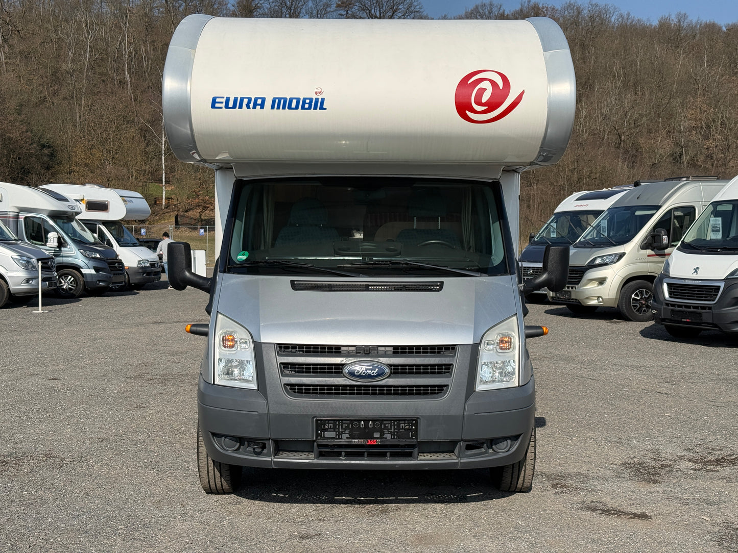 Ford Eura Mobil Profilia A, 2011, držák kol, markýza, palandy