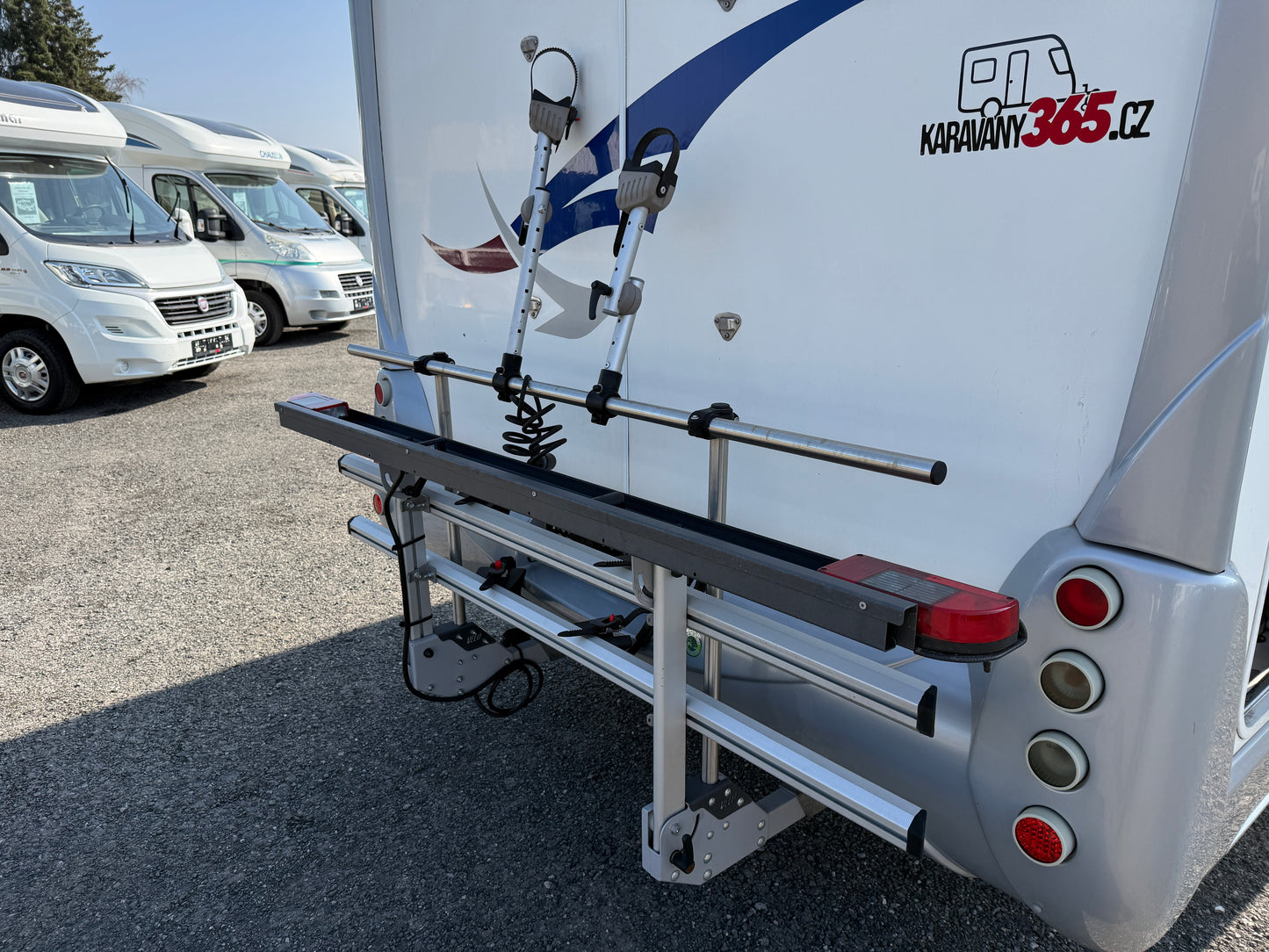 Ford Eura Mobil Profilia A, 2011, držák kol, markýza, palandy