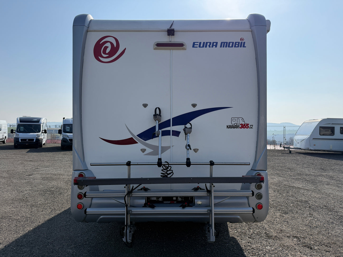 Ford Eura Mobil Profilia A, 2011, držák kol, markýza, palandy